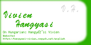 vivien hangyasi business card